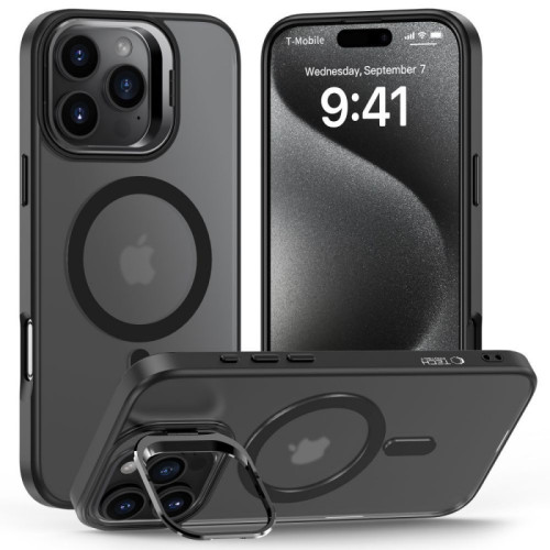 iPhone 16 Pro Max, matte (black) MagSafe tugiandlaga case