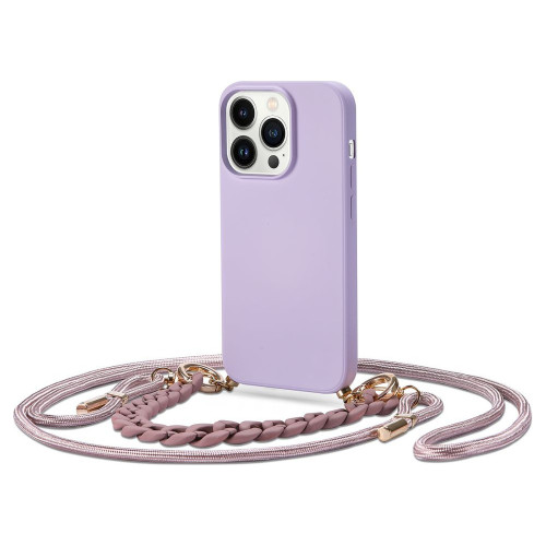 Apple iPhone 14 Pro Max - purple silicone case elegantse paelaga