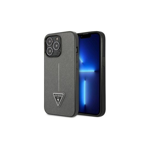 Apple iPhone 14 Pro - Guess silicone case/grayi tooni