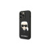 Apple iPhone 14 Pro - Karl Lagerfeld black silicone case