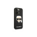 Apple iPhone 14 Pro - Karl Lagerfeld black silicone case