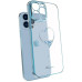 APPLE IPHONE 13 - transparent, blue with edges Swarovki