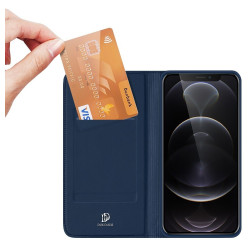 iPhone 12 Pro Max Duxducis kaarditaskuga blue protective case