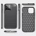 iPhone 14 black carbon silicone case