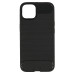 iPhone 14 black carbon silicone case