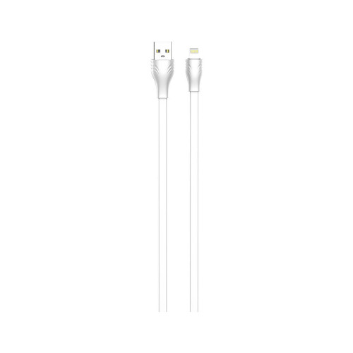 iPhone cable LDNIO LS553 USB-A/LIGHTNING 2 1A, 2M white