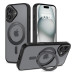 iPhone 16, black (matte) MagSafe tugiandlaga case