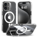 iPhone 16, transparent MagSafe tugiandlaga case