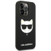 iPhone 14 Pro black Karl Lagerfeld silicone case