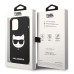 iPhone 14 Pro black Karl Lagerfeld silicone case