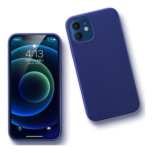 iPhone 12 Mini dark blue silicone case