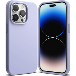 Apple iPhone 14 Pro - Lavendel silicone case Apple iPhone 14 Pro - Lavendel silicone case
