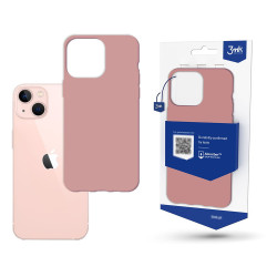 Apple iPhone 14, pink silicone case Apple iPhone 14, pink silicone case