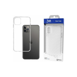 iPhone 11 Pro Max.Läbipaistev silikoonümbris.3MK