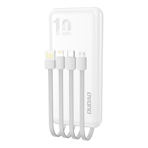 Akupank Dudao.10 000 mAh valge. Akupank Dudao.10 000 mAh valge.
