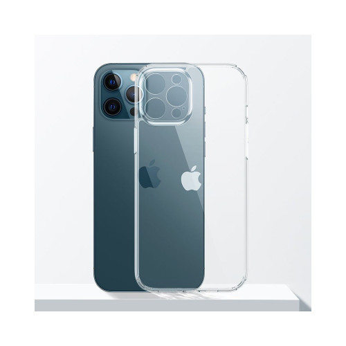 iPhone 12 Mini.Läbipaistev silikoonümbris Joyroom.