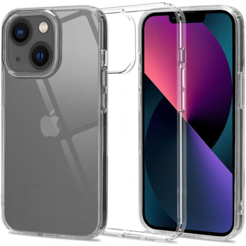 iPhone 13 Mini.Läbipaistev silikoonümbris.