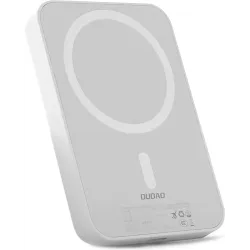 Dudao K26S 5000mAh Wireless Akupang 20W USB-A, USB-C, MagSafe White Dudao K26S 5000mAh Wireless Akupang 20W USB-A, USB-C, MagSafe White