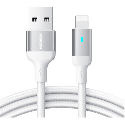 iPhone kaabel.JOYROOM A10 SERIES USB-A/LIGHTNING 2.4A 1.2M VALGE. iPhone kaabel.JOYROOM A10 SERIES USB-A/LIGHTNING 2.4A 1.2M VALGE.