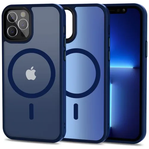 iPhone 12/12 Pro.Silikoonist servadega,plastikust tagusega (matt) Magsafe ümbris.