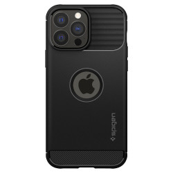 iPhone 13 Pro Max.black Spigen silicone case.