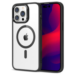 Apple iPhone 14 Pro - Mustade servadega,läbipaistev plastikust tagusega - 