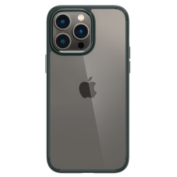 Apple iPhone 14 Pro Max - Tumeroheliste servadega silikoonümbris,plastikust tagusega