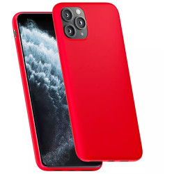 Apple iPhone 14 Pro Max - dark red silicone case