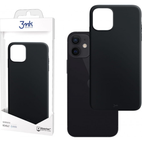 iPhone 12 Mini.Must silikoonümbris.