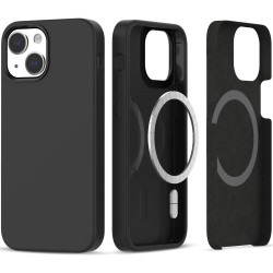 iPhone 13 Pro.black Magsafe silicone case.