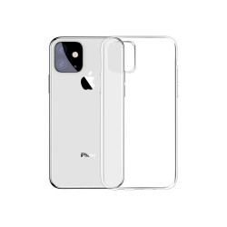 iPhone 11.Läbipaistev silikoonümbris.