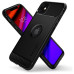iPhone 11.Must silikoonümbris Spigen Rugged Armor.