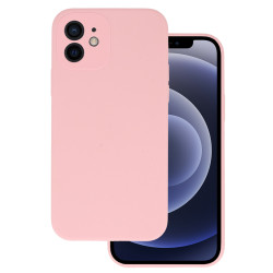 iPhone 12.Heleroosa silikoonümbris,Vennus