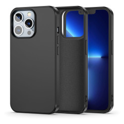 Apple iPhone 14 Pro - чёрный силиконовый чехол