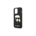Apple iPhone 14 Pro - Karl Lagerfeld чёрный силиконовый чехол Apple iPhone 14 Pro - Karl Lagerfeld чёрный силиконовый чехол