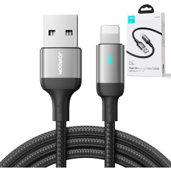 iPhone кабель JOYROOM A10 SERIES USB-A/LIGHTNING 2 4A, 2M чёрный