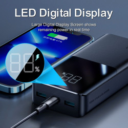 20000mAh с быстрой зарядкой повербанк Joyroom