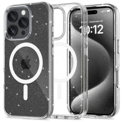 iPhone 16 Pro, Glitter MagSafe силиконовый чехол