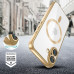 iPhone 16, Gold /прозрачный MagSafe чехол